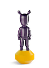 The Guest Little, Purple On Yellow Figurine, Small Model